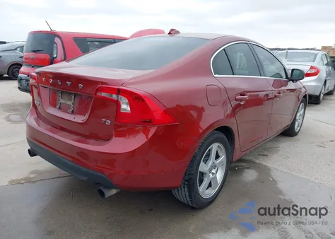 2012 Volvo S60 T5 from USA, damaged, VIN YV1622FS4C2087297
